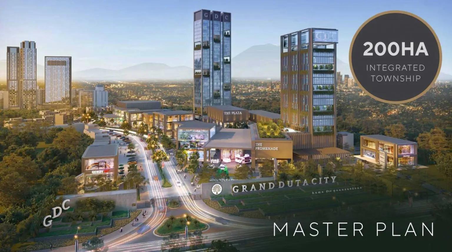 master pland grand duta city parung
